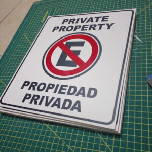 TROVICEL BLANCO TIPO PVC 3 MM / Rotulado con vinil - Imagen 5